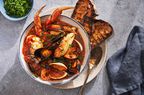 bowl of copping with grilled bread