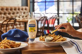 Hellmann's LeCafe beret and fries