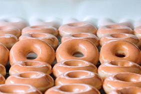 Glazed Krispy Kreme Doughnuts.