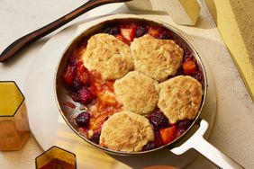 Mango-Blackberry Masa Cobbler