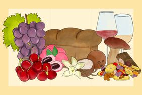 The primary, secondary, and tertiary wine aromas