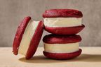 Red Velvet Cookie Ice Cream Sandwiches