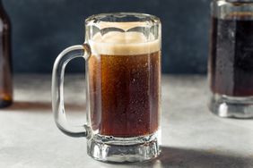 Root Beer Soda in a Glass