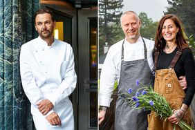 Chef Daniel Humm, Chef Kyle Connaughton and Head Farmer Katina Connaughton