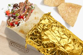 Golden Foil burritos at Chipotle.