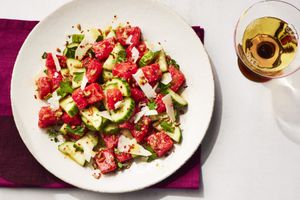 Watermelon-Cucumber Salad