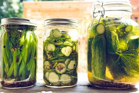 Home made dill pickles