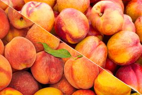 Peaches and nectarines. 